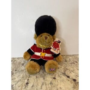2005 Keel Toys Teddy Bear Royal Guard Plush Black Bearskin R1.2